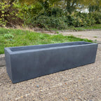 Plant Pots Window Box Planter Reinforced Stone (1 Pack)