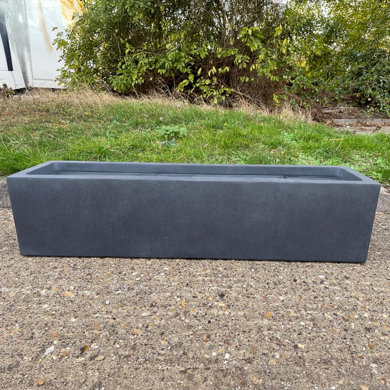 Plant Pots Window Box Planter Reinforced Stone (1 Pack)