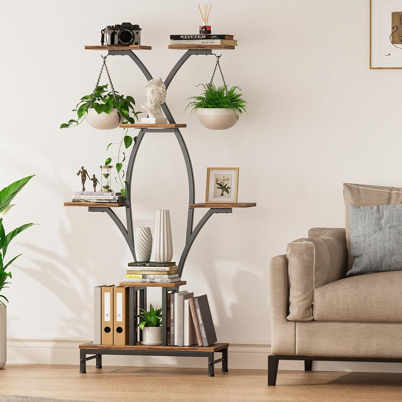 Plant Stand Indoor with Grow Lights 163CM Tall