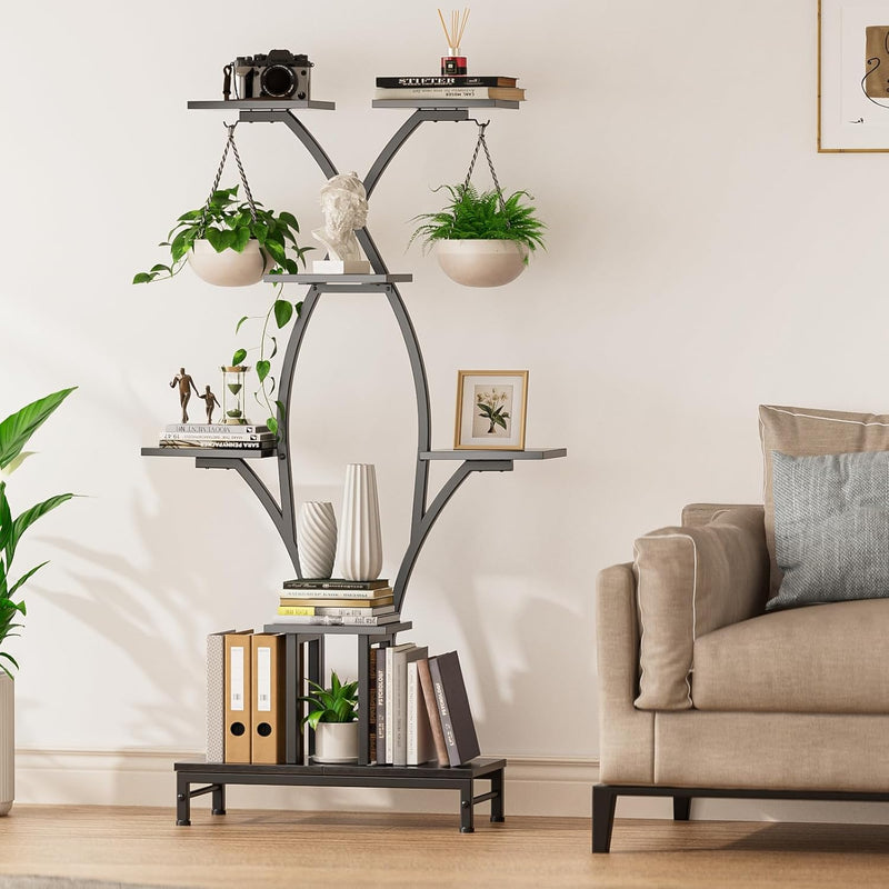 Plant Stand Indoor with Grow Lights 163CM Tall