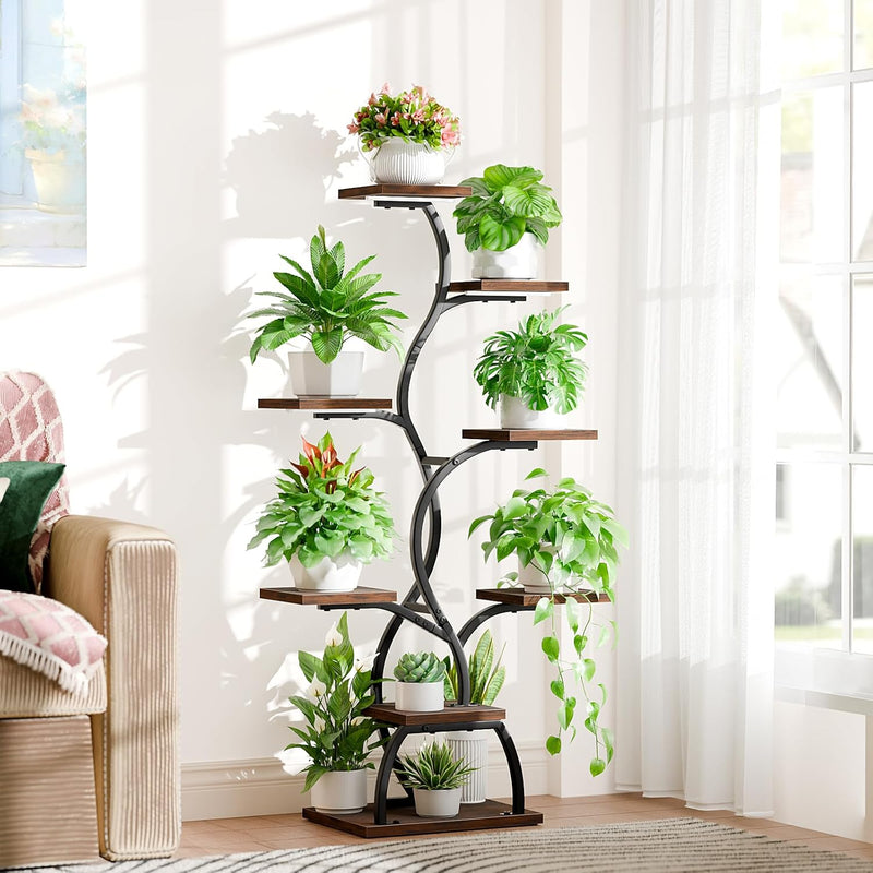 Plant Stand Indoor with Grow Light 8 Tiered
