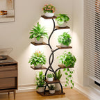 Plant Stand Indoor with Grow Light 8 Tiered