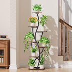 Plant Stand Indoor with Grow Lights 58" Corner