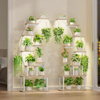 Plant Stand Indoor with Grow Lights 9 Tiered