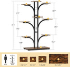 Plant Stand Indoor with Grow Lights