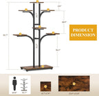 Plant Stand Indoor with Grow Lights