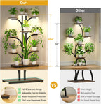 Plant Stand Indoor with Grow Lights