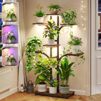 Plant Stand Indoor with Grow Lights