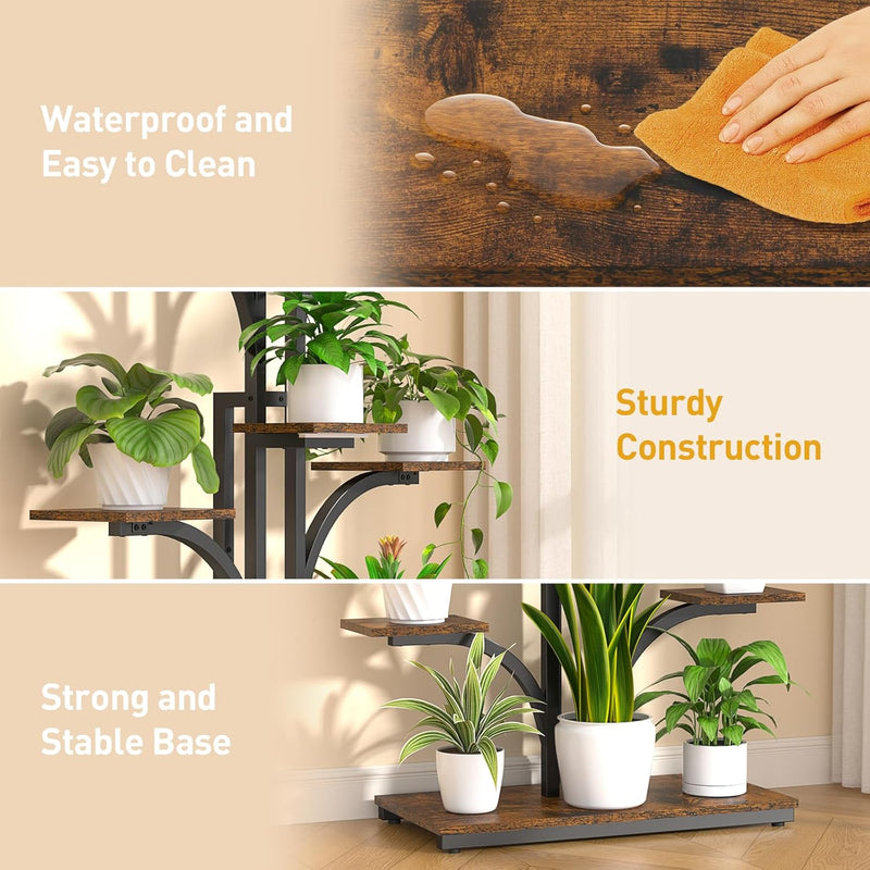 Plant Stand Indoor with Grow Lights