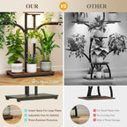 Plant Stand Indoor with Grow Lights