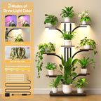 Plant Stand Indoor with Grow Lights