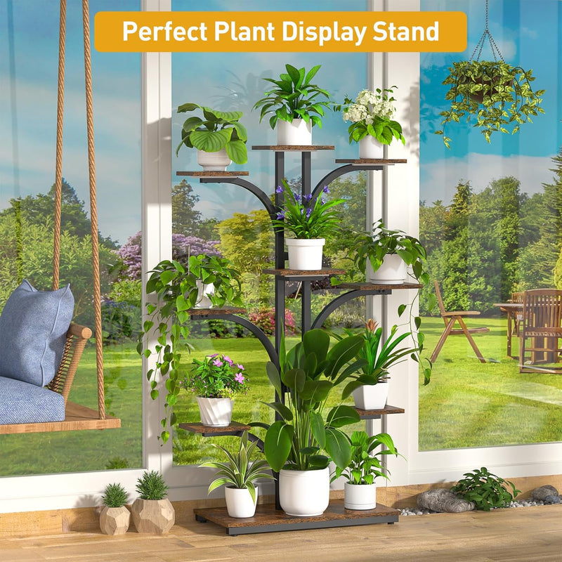 Plant Stand Indoor with Grow Lights