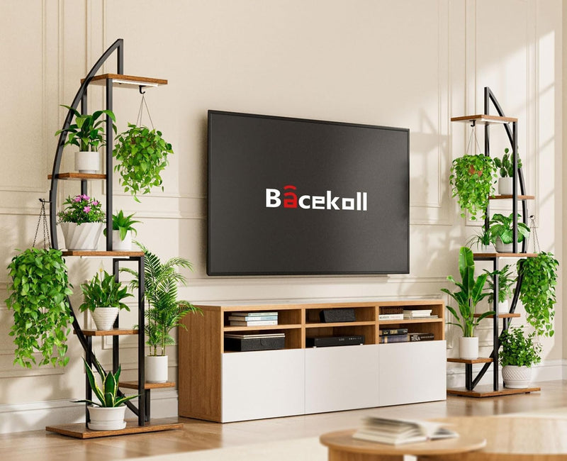 Plant Stand Indoor with Grow Lights 6 Tiered