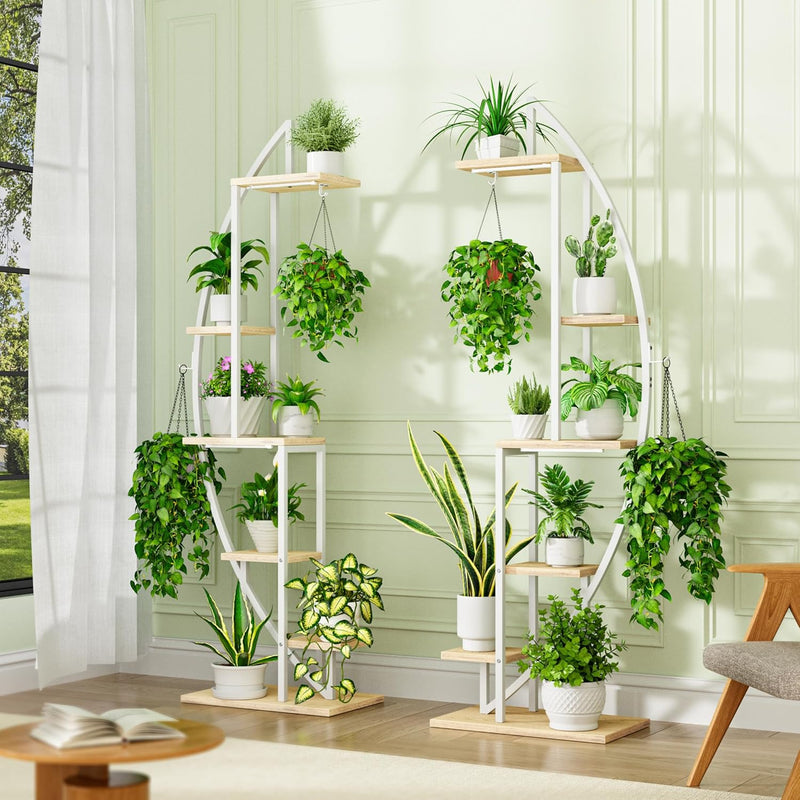 Plant Stand Indoor with Grow Lights 6 Tiered