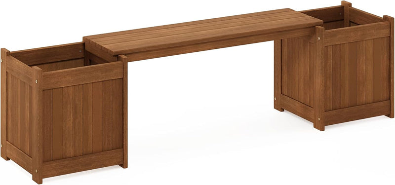 Planter Box in Teak Oil Wood Natural 182.12