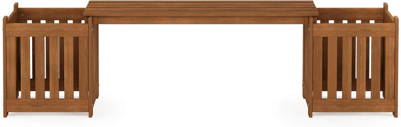 Planter Box in Teak Oil Wood Natural 182.12