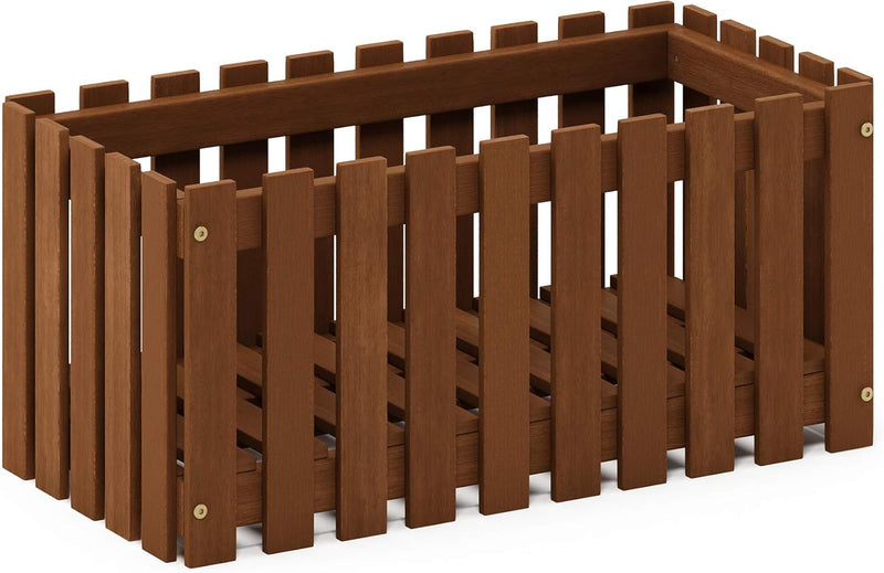 Planter Box in Teak Oil Wood Natural 182.12