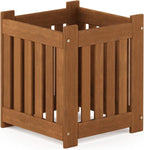Planter Box in Teak Oil Wood Natural 182.12