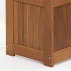 Planter Box in Teak Oil Wood Natural 182.12