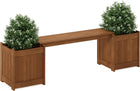 Planter Box with Bench
