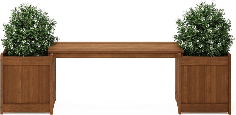 Planter Box in Teak Oil Wood Natural 182.12