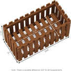 Planter Box in Teak Oil Wood Natural 182.12