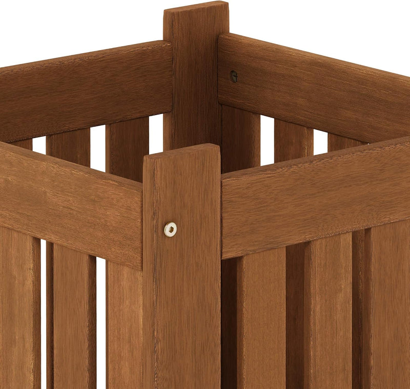 Planter Box in Teak Oil Wood Natural 182.12