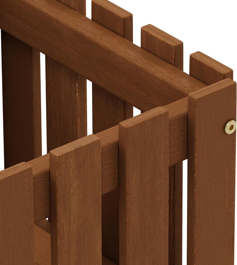 Planter Box in Teak Oil Wood Natural 182.12