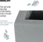 Planter Reinforced Stone Window Box Narrow Trough