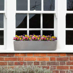 Planter Reinforced Stone Window Box Narrow Trough