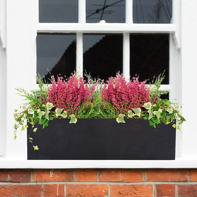 Plant Pots Window Box Planter Reinforced Stone (1 Pack)