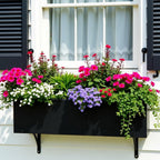 Planter Reinforced Stone Window Box Narrow Trough