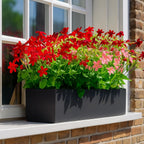 Planter Reinforced Stone Window Box Narrow Trough