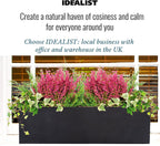 Planter Reinforced Stone Window Box Narrow Trough