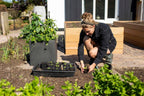 Planter Square Rib Nl Opening ø42