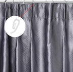 Plastic Curtain Hooks for Door Window Header Tape (100 Pack)
