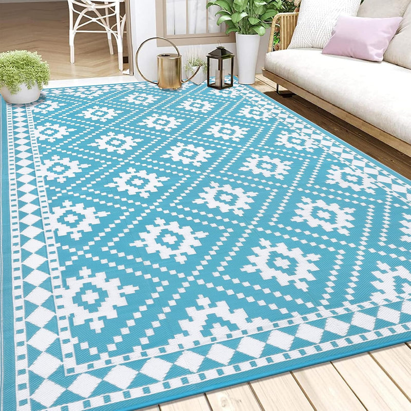 Outdoor Rug Waterproof Large