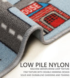 Play Mat Non-Slip Kids Rug City Town