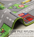 Play Mat Non-Slip Kids Rug City Town