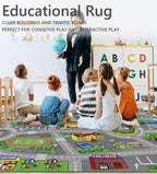 Play Mat Non-Slip Kids Rug City Town