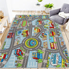 Play Mat Non-Slip Kids Rug City Town