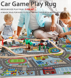 Play Mat Non-Slip Kids Rug City Town