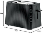 Plissé B Design Toaster Six Browning Levels
