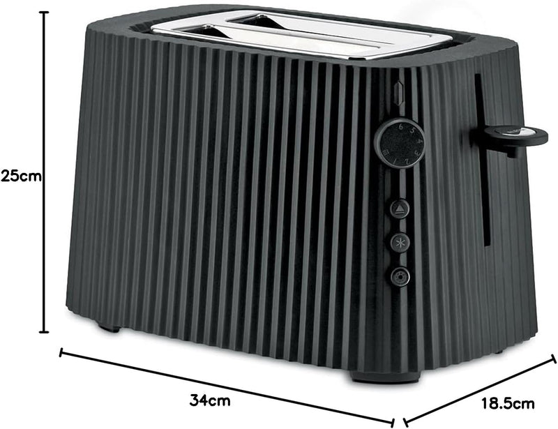 Plissé B Design Toaster Six Browning Levels