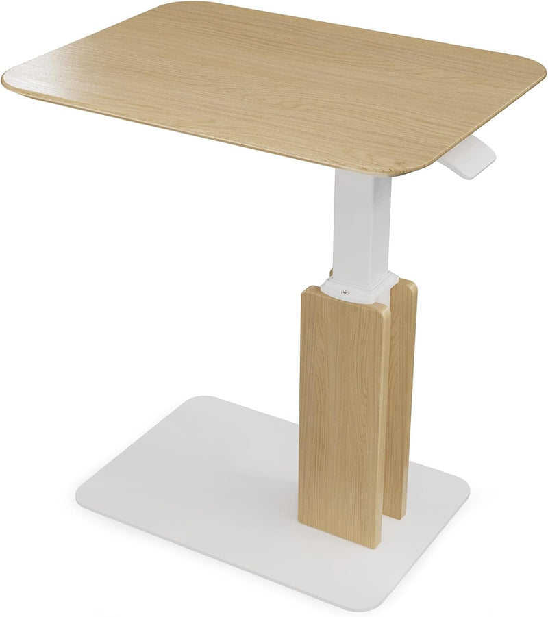 Pneumatic Lift Overbed Table with Casters 67- 20KG