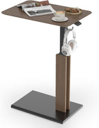 Pneumatic Lift Overbed Table with Casters 67- 20KG