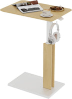 Pneumatic Lift Overbed Table with Casters 67- 20KG