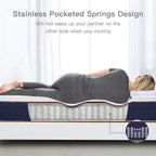Pocket Spring Mattress 90x190x23CM