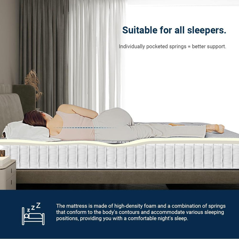Pocket Sprung Hybrid Mattress Firm Feel