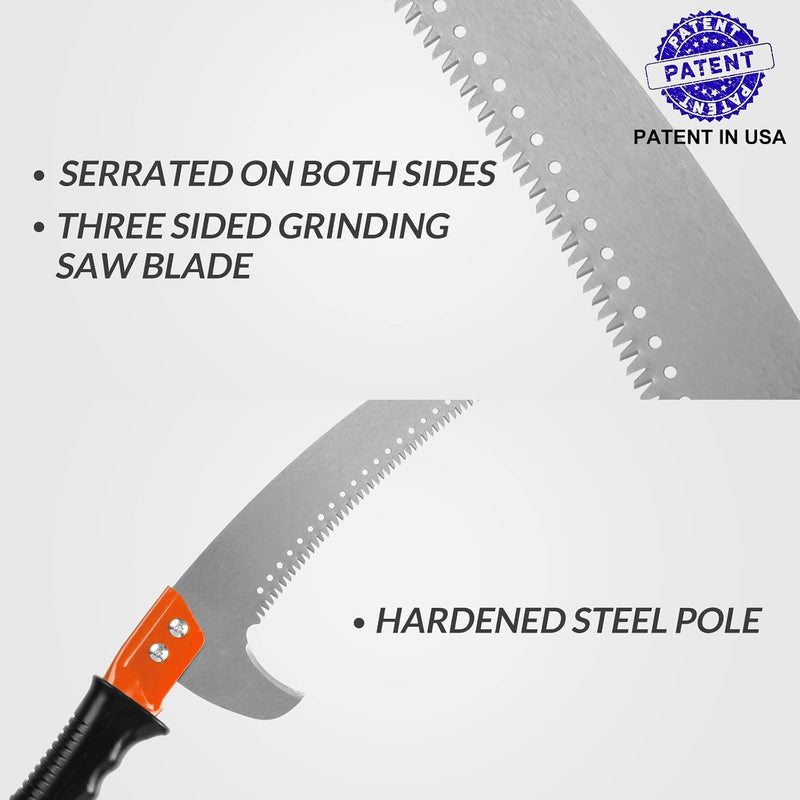Pole Saws for Tree Trimming 220- Extendable Pruner